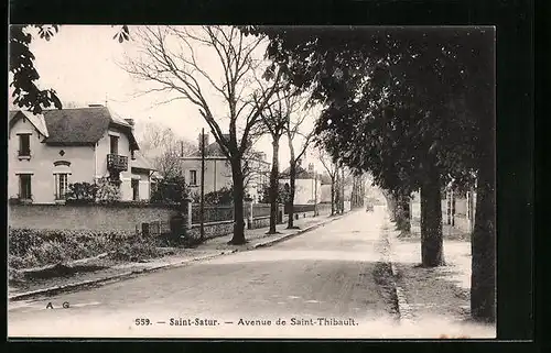 AK Saint-Satur, Avenue de Saint-Thibault