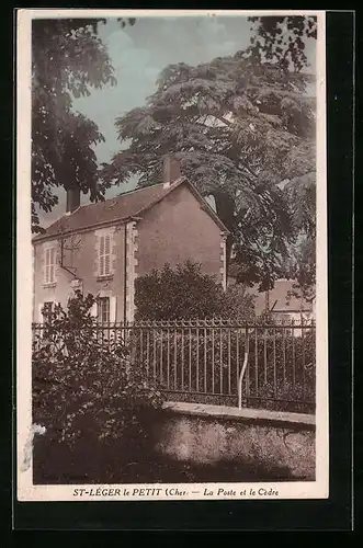 AK St-Leger le Petit, La Poste et le Cedre