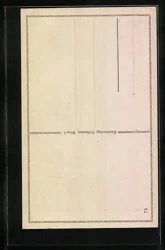 Künstler-AK Schauspieler Hermann Benke in seinem Studierwinkel