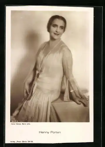 AK Schauspielerin Henny Porten