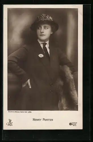 AK Schauspielerin Henny Porten