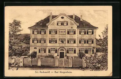 AK Bad Mergentheim, St. Rochusstift