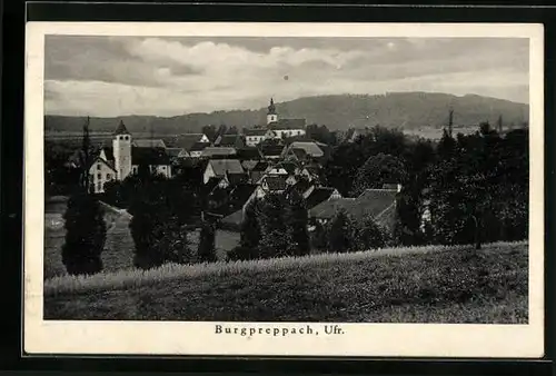 AK Burgpreppach /Ufr., Ortsansicht