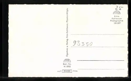 AK Rohr /Ndb., Abtei, Abteikirche, Gesamtansicht