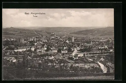 AK Bad Mergentheim, Totalansicht