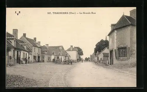 AK Thaumiers, La Grande Rue