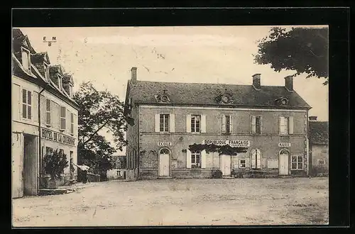 AK Thaumiers, Mairie et Ecole de Garcons