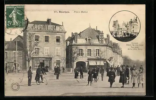 AK Bourges, Place Malus, Palais Jacques Coeur