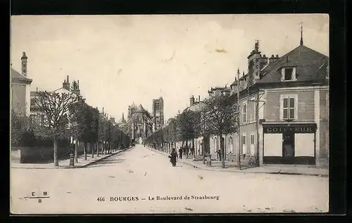 AK Bourges, Le Boulevard de Strasbourg
