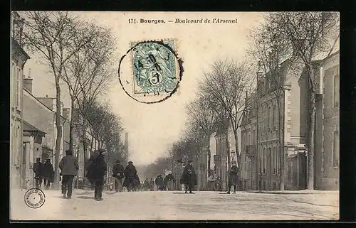 AK Bourges, Boulevard de l`Arsenal