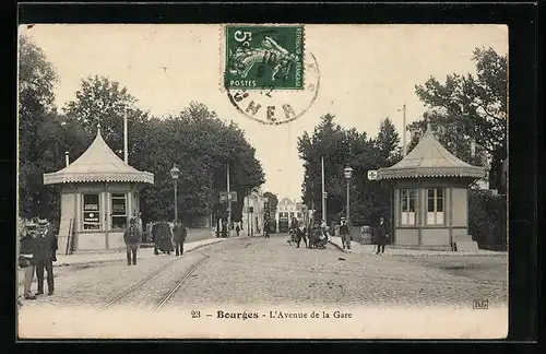 AK Bourges, L`Avenue de la Gare