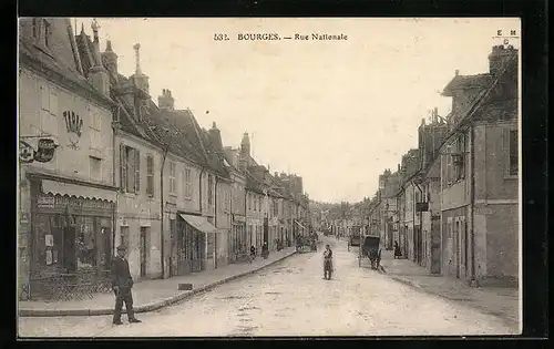 AK Bourges, Rue Nationale