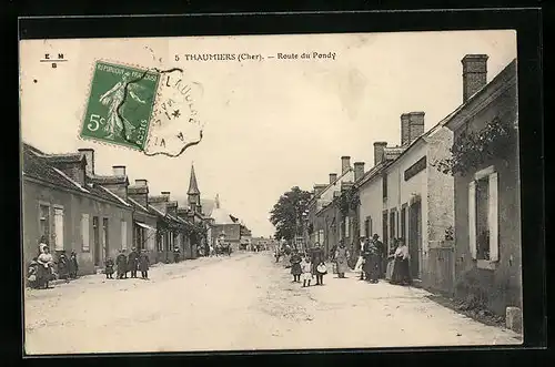 AK Thaumiers, Route du Pondy