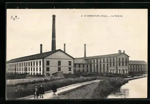 AK Charenton-sur-Cher, La Tuilerie