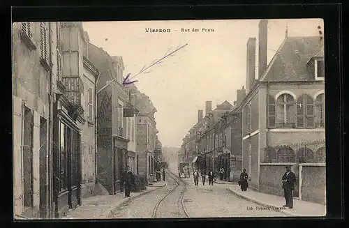 AK Vierzon, Rue des Ponts