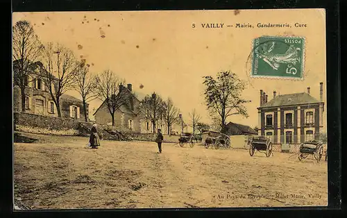 AK Vailly, Mairie, Gendarmerie, Cure