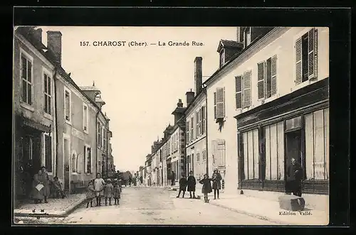 AK Charost, La Grande Rue
