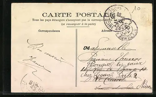 AK Sancoins, Rue de St-Amans et Rue de la Croix-Blanche