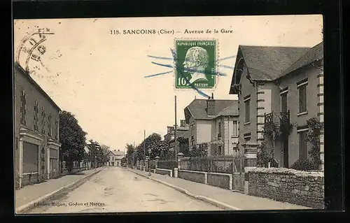 AK Sancoins, Avenue de la Gare