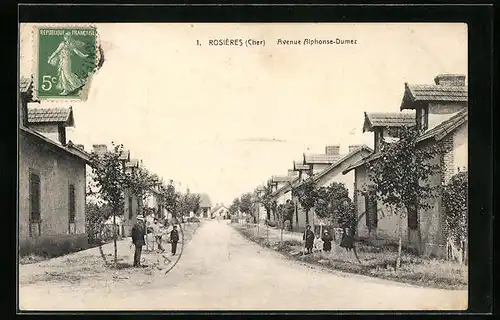 AK Rosières, Avenue Alphonse-Dumez