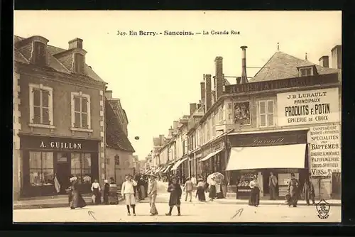 AK Sancoins, La Grande Rue