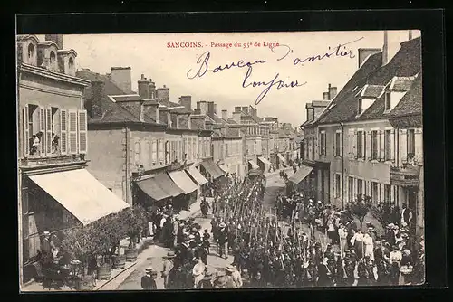 AK Sancoins, Passage du 95e de Ligne