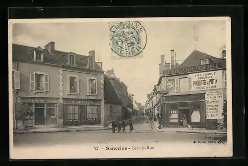 AK Sancoins, Grande-Rue