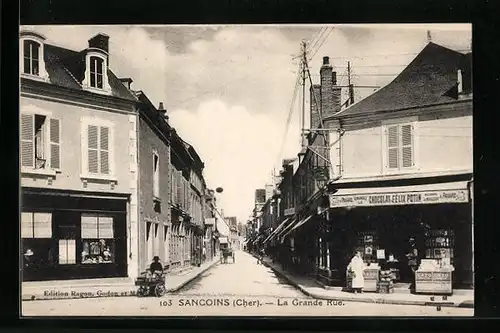 AK Sancoins, La Grande Rue