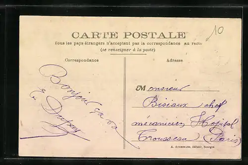 AK Étréchy, Rue de l`Eglise