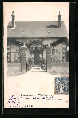 AK Blancafort, Villa Espérance