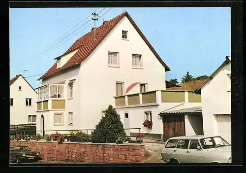 AK Frammersbach /Spessart, Pension Mathilde Steigerwald, Gartenstrasse 27