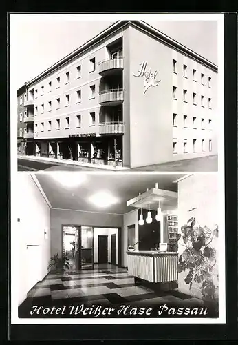 AK Passau, Hotel Weisser Hase