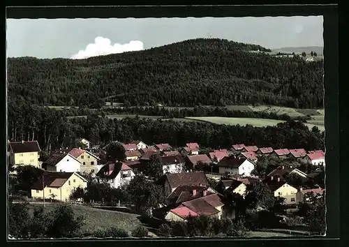 AK Böbrach /Bayer. Wald, Blick auf Ortschaft