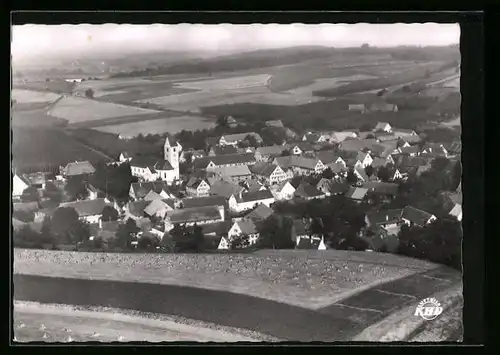 AK Kirchdorf, Fliegeraufnahme