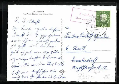 AK Kirchdorf, Fliegeraufnahme