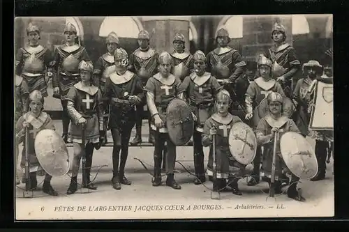 AK Bourges, Fete Historique de l`Argentier Jacques-Coeur, Arbalétriers