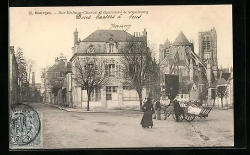 AK Bourges, Rue Béthune-Charost et Boulevard de Strasbourg