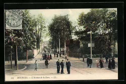 AK Bourges, L`Avenue de la Gare
