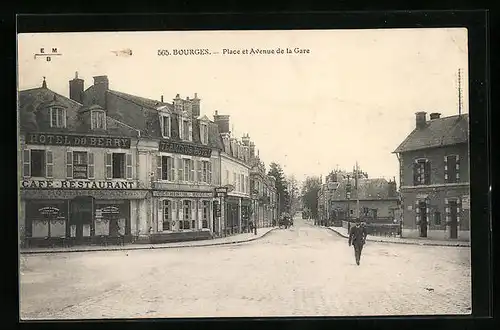 AK Bourges, Fetes de l`Argentier Jacques Coeur, Place et Avenue de la Gare