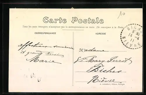 AK Asnières, La Grande Place