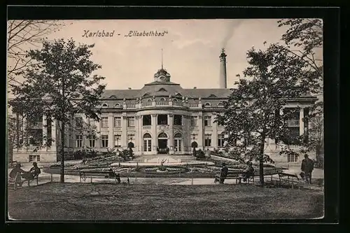 AK Karlsbad, Elisabethbad und Park