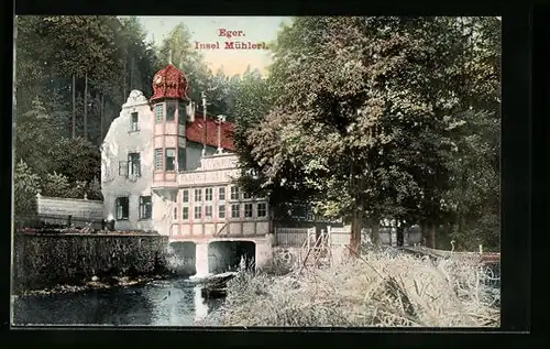 AK Eger, Gaststätte Insel Mühlerl