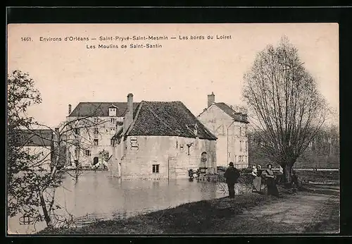 AK Saint-Pryvé-Saint-Mesmin, Les bords du Loiret