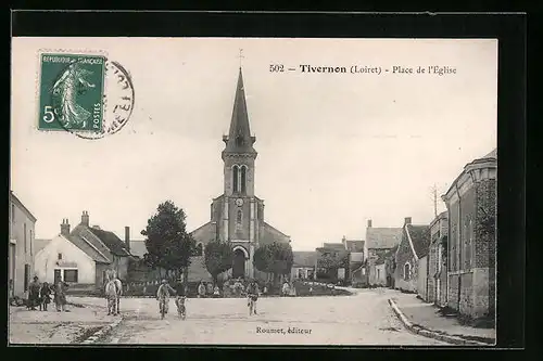 AK Tivernon, Place de l`Eglise