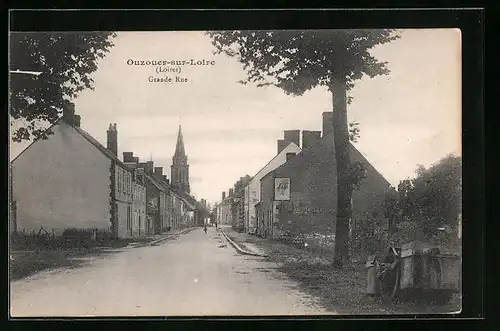 AK Ouzouer-sur-Loire, Grande Rue