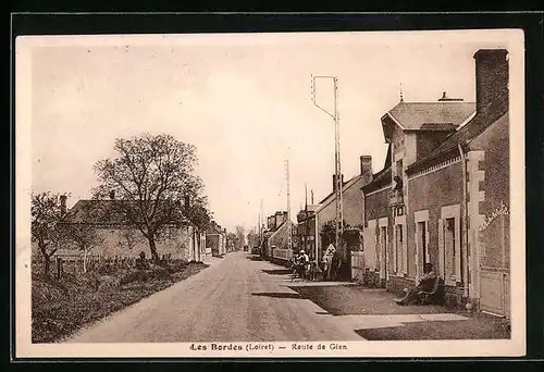 AK Les Bordes, Route de Gien