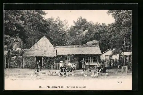 AK Malesherbes, Taverne du rocher