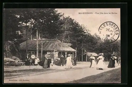 AK Malesherbes, Une Fete dans le Roches