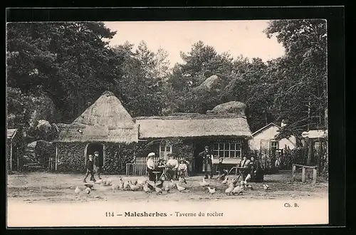 AK Malesherbes, Taverne du rocher