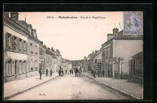 AK Malesherbes, Rue de la Republique